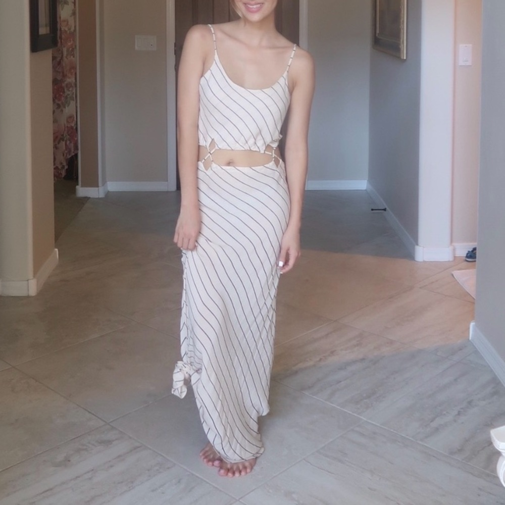 Acacia Cape Cod Maxi Dress Xs/P